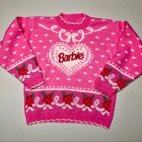 vintage barbie sweater